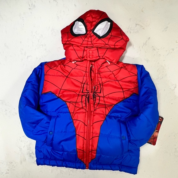 Marvel Superhero Costume Jacket - Red and Blue - Picture 5 of 9